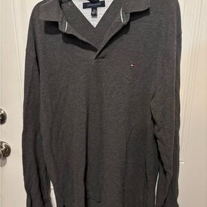 Tommy Hilfiger Gray Polo Shirt